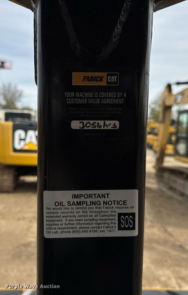 image for item DU3498 2021 Caterpillar CB13 double drum vibratory roller