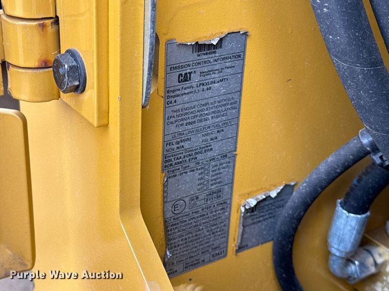 image for item DU3498 2021 Caterpillar CB13 double drum vibratory roller