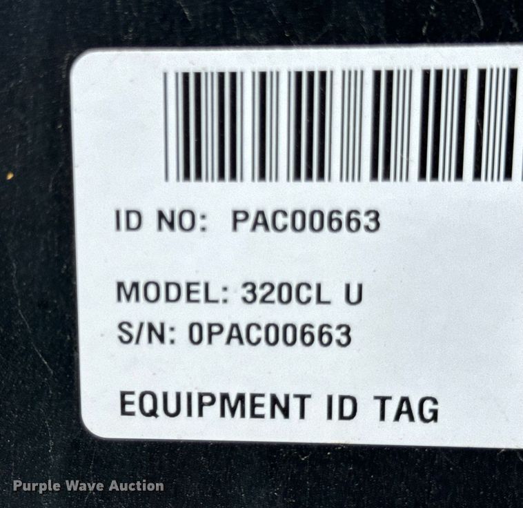 image for item DU3499 2005 Caterpillar 320C LU excavator