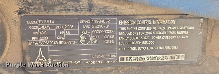 image for item DU7750 2016 Ditch Witch JT10 directional boring unit