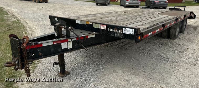 image for item DV1971 2015 Trail-King TK20LP-242 equipment trailer