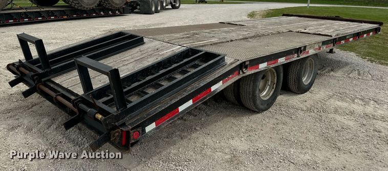 image for item DV1971 2015 Trail-King TK20LP-242 equipment trailer