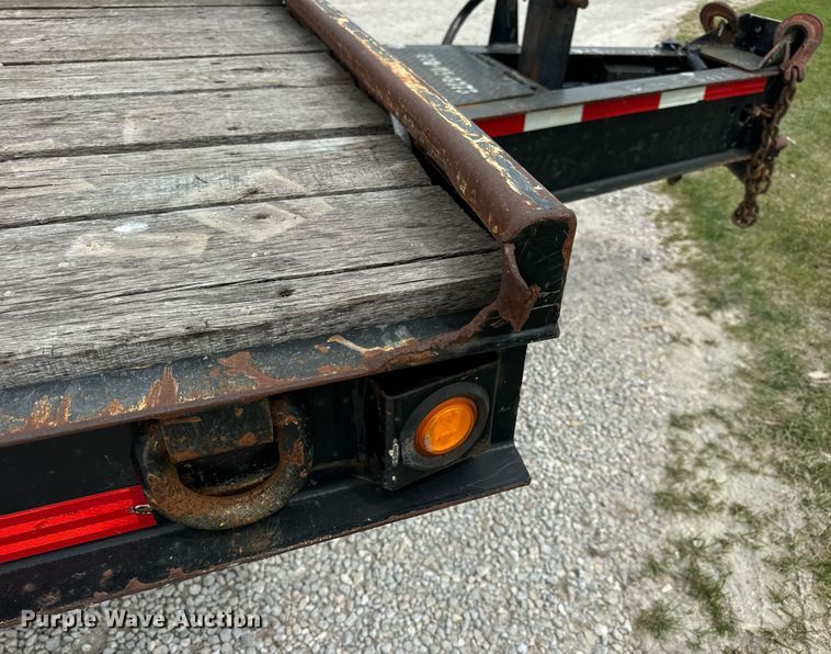 image for item DV1971 2015 Trail-King TK20LP-242 equipment trailer