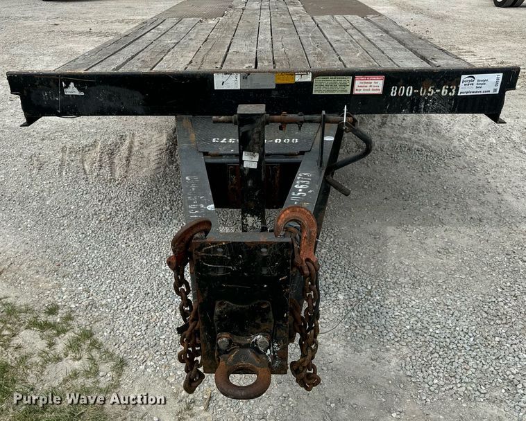 image for item DV1971 2015 Trail-King TK20LP-242 equipment trailer