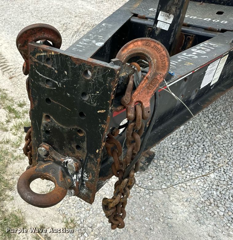 image for item DV1971 2015 Trail-King TK20LP-242 equipment trailer