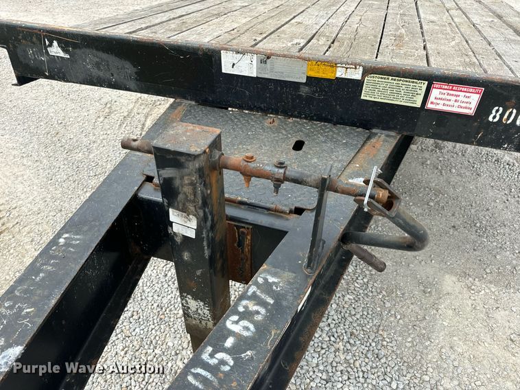 image for item DV1971 2015 Trail-King TK20LP-242 equipment trailer