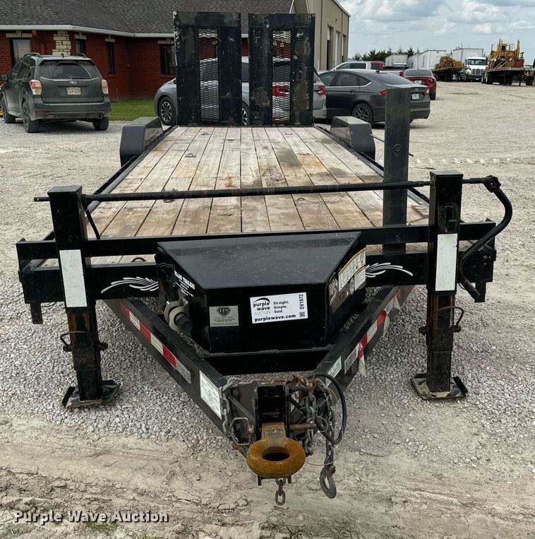 image for item DV1972 2017 Trailerman CST7242S14 equipment trailer
