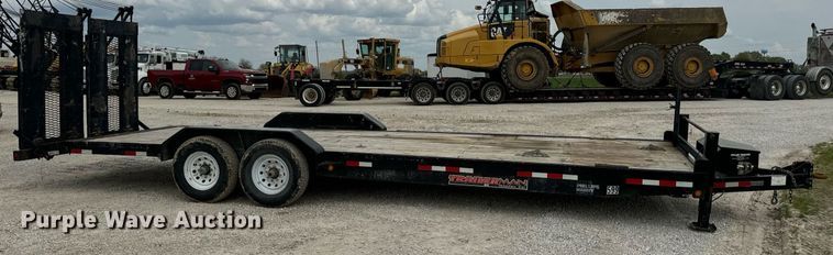 image for item DV1972 2017 Trailerman CST7242S14 equipment trailer