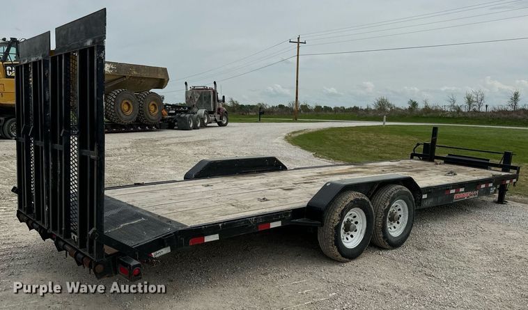 image for item DV1972 2017 Trailerman CST7242S14 equipment trailer