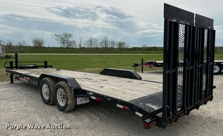 image for item DV1972 2017 Trailerman CST7242S14 equipment trailer