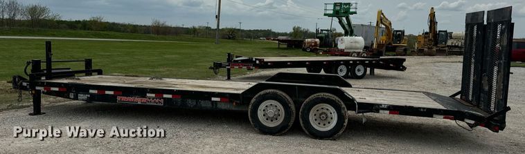 image for item DV1972 2017 Trailerman CST7242S14 equipment trailer