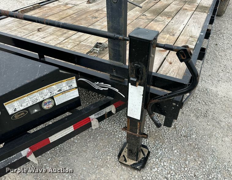 image for item DV1972 2017 Trailerman CST7242S14 equipment trailer