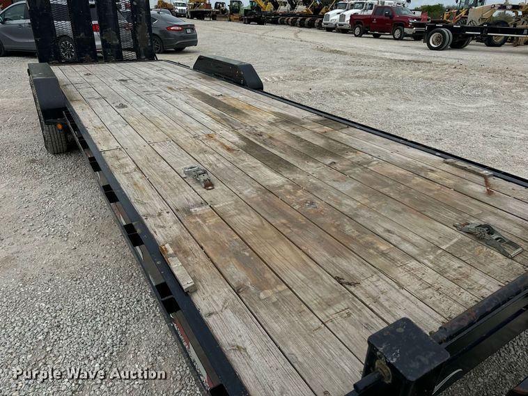 image for item DV1972 2017 Trailerman CST7242S14 equipment trailer