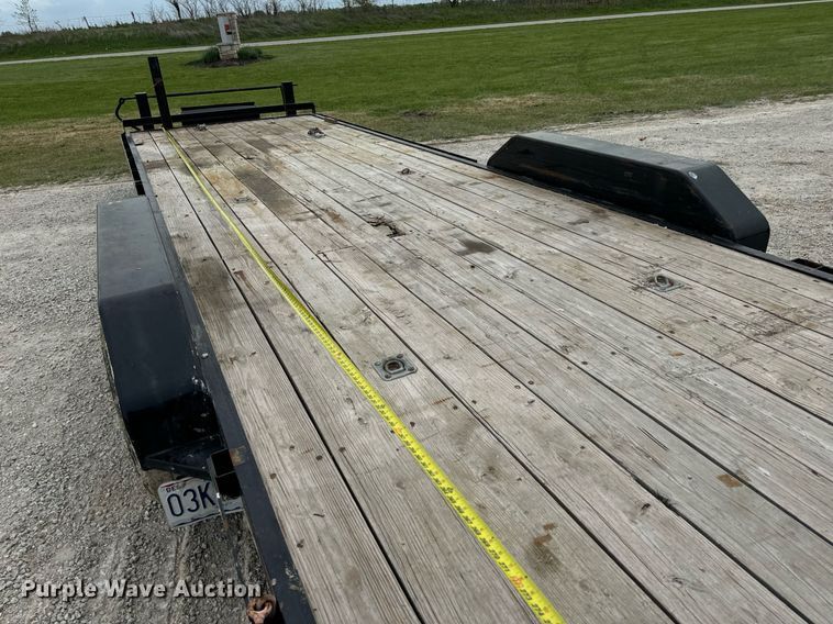 image for item DV1972 2017 Trailerman CST7242S14 equipment trailer