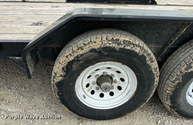 image for item DV1972 2017 Trailerman CST7242S14 equipment trailer