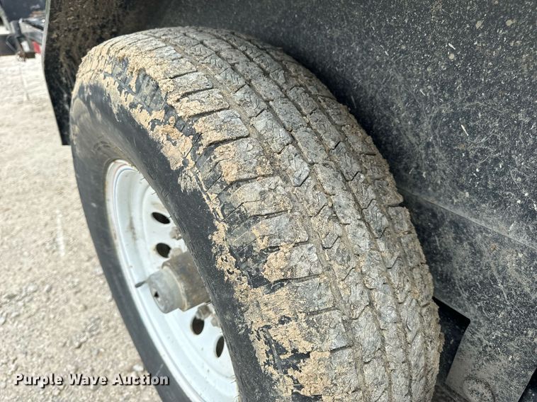 image for item DV1972 2017 Trailerman CST7242S14 equipment trailer