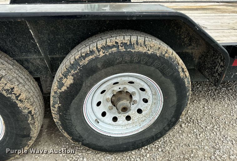 image for item DV1972 2017 Trailerman CST7242S14 equipment trailer