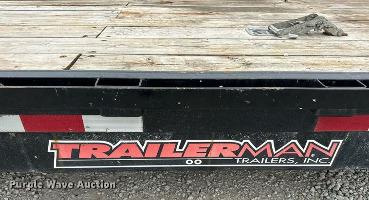 image for item DV1972 2017 Trailerman CST7242S14 equipment trailer
