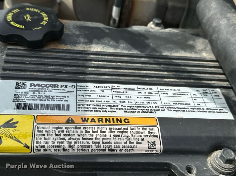 image for item DV1973 2020 Kenworth T370 utility / service truck