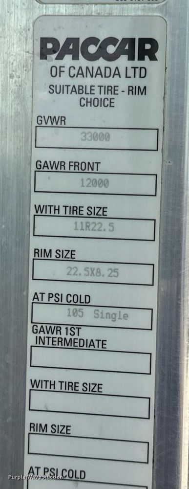 image for item DV1973 2020 Kenworth T370 utility / service truck