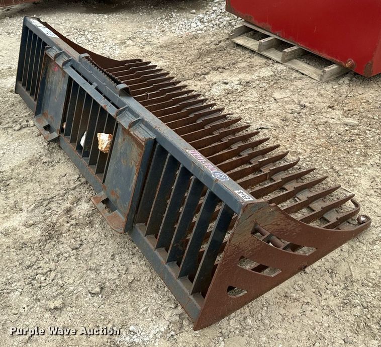 image for item DV1975 Virnig skid steer rock bucket