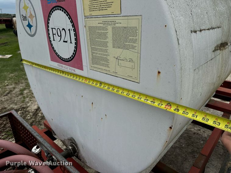 image for item DV1982 Elsass Fabrication Ltd. 1025 fuel tank trailer