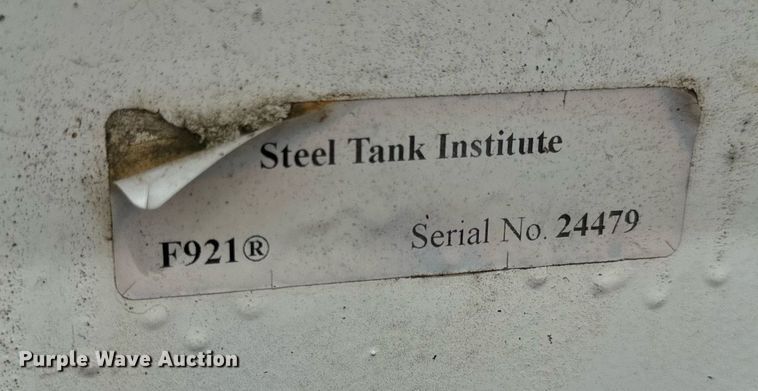 image for item DV1982 Elsass Fabrication Ltd. 1025 fuel tank trailer