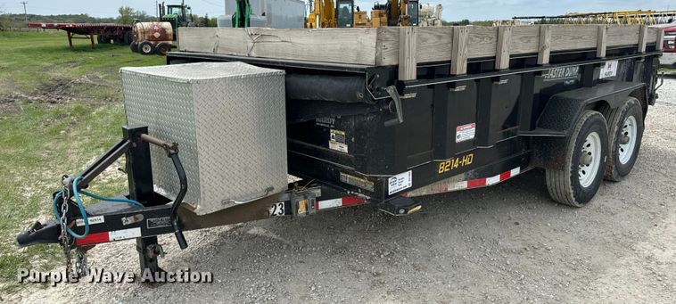image for item DV1983 2017 Doolittle 8214-HD dump trailer