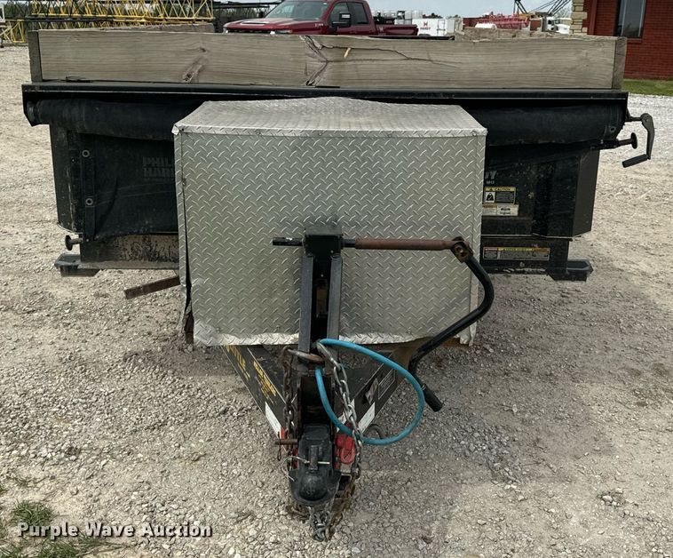 image for item DV1983 2017 Doolittle 8214-HD dump trailer