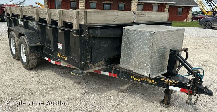 image for item DV1983 2017 Doolittle 8214-HD dump trailer