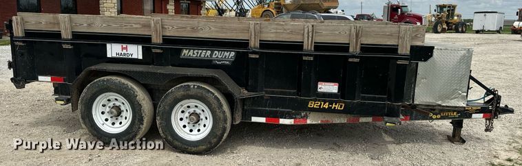 image for item DV1983 2017 Doolittle 8214-HD dump trailer