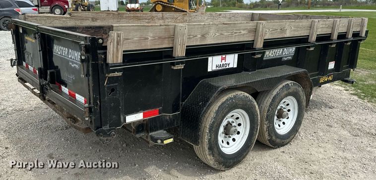 image for item DV1983 2017 Doolittle 8214-HD dump trailer