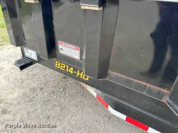 image for item DV1983 2017 Doolittle 8214-HD dump trailer