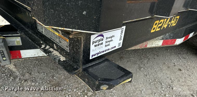 image for item DV1983 2017 Doolittle 8214-HD dump trailer