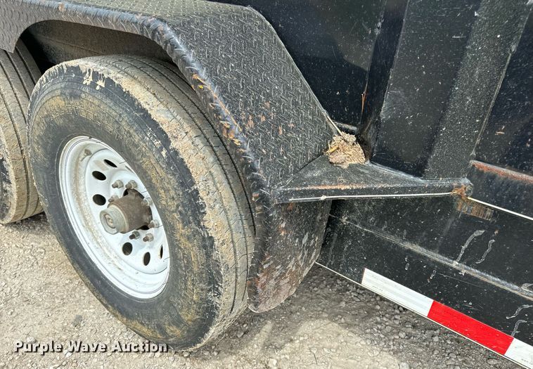 image for item DV1983 2017 Doolittle 8214-HD dump trailer