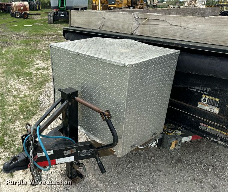 image for item DV1983 2017 Doolittle 8214-HD dump trailer