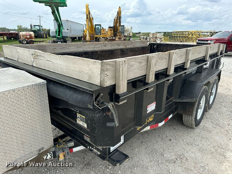 image for item DV1983 2017 Doolittle 8214-HD dump trailer