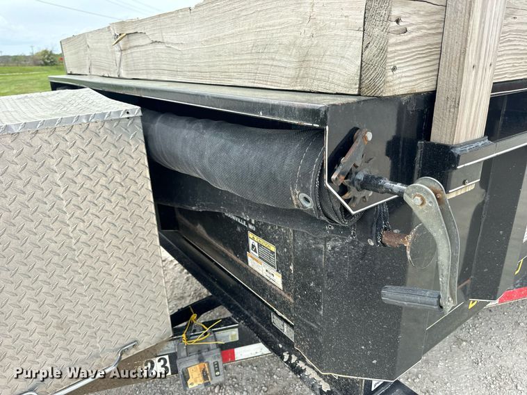 image for item DV1983 2017 Doolittle 8214-HD dump trailer