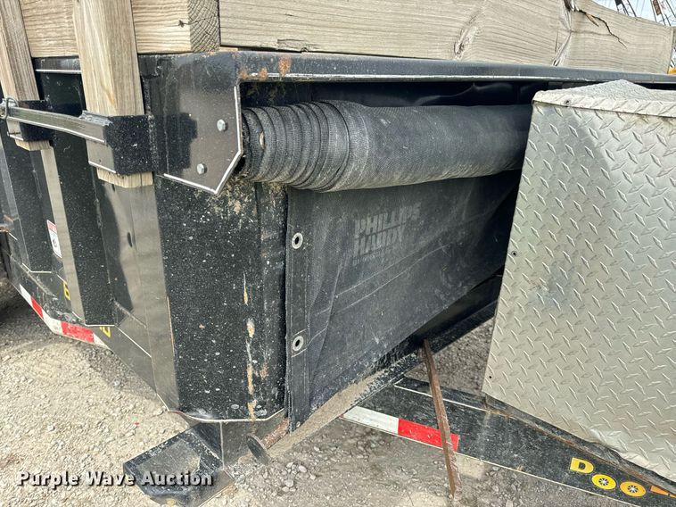 image for item DV1983 2017 Doolittle 8214-HD dump trailer