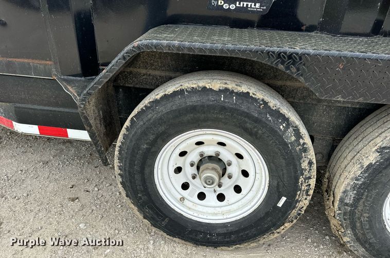 image for item DV1983 2017 Doolittle 8214-HD dump trailer