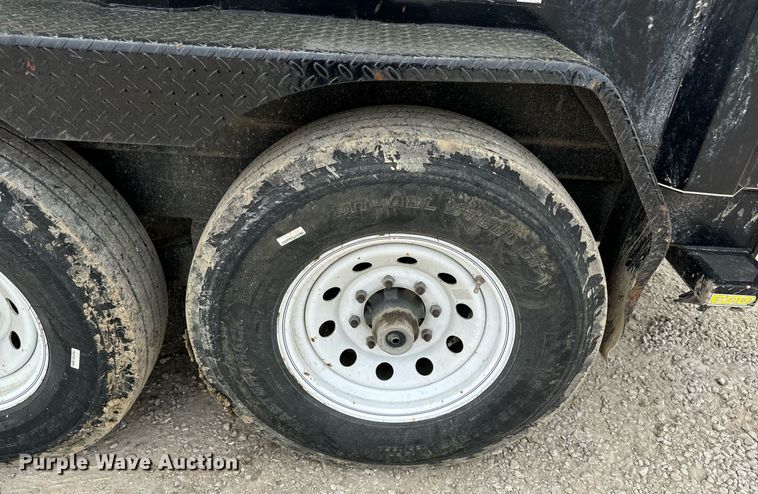 image for item DV1983 2017 Doolittle 8214-HD dump trailer