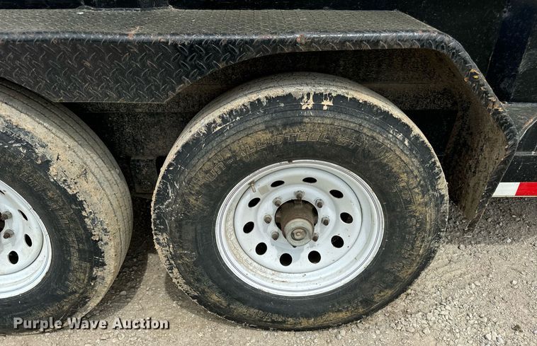 image for item DV1983 2017 Doolittle 8214-HD dump trailer