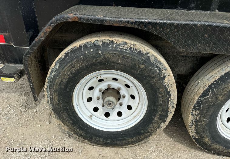 image for item DV1983 2017 Doolittle 8214-HD dump trailer
