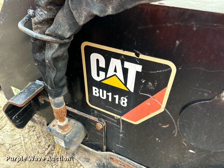 image for item DV1990 2014 Caterpillar BU118 skid steer broom