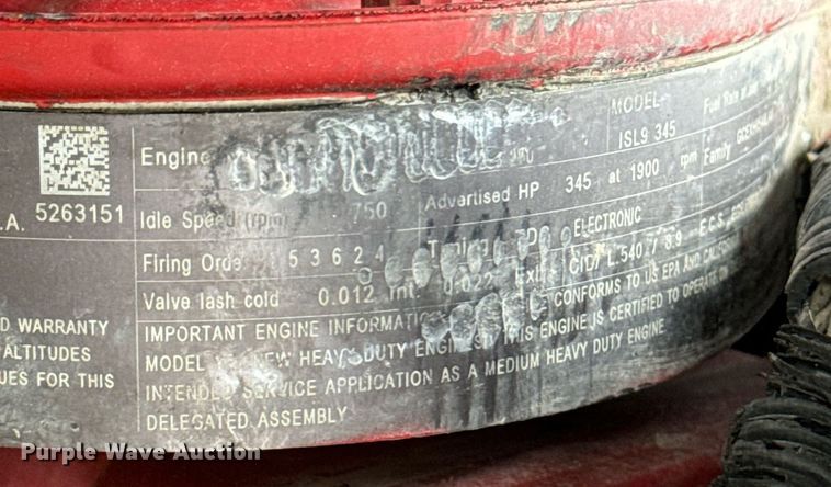 image for item DV1995 2017 Western Star 4700SF roll-off container truck