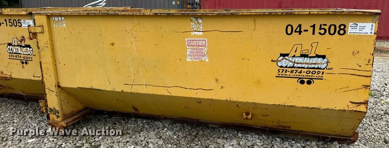 image for item DV1997 Wastequip roll-off container