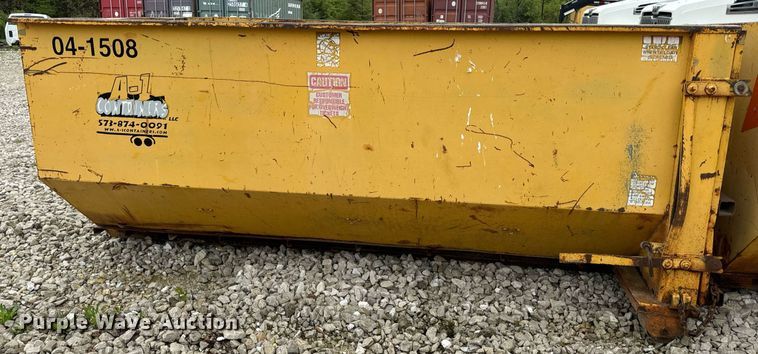 image for item DV1997 Wastequip roll-off container