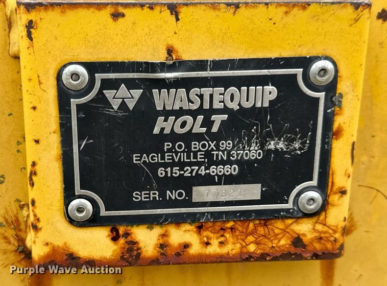 image for item DV1997 Wastequip roll-off container