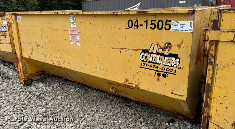 image for item DV1998 Wastequip roll-off container