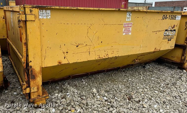 image for item DV1998 Wastequip roll-off container